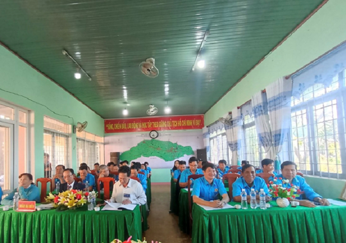 Đại hội Công đoàn cơ sở xã Ea Nam lần thứ V, nhiệm kỳ 2023 -2028